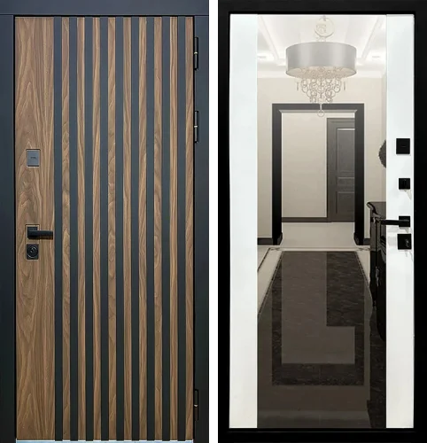 Дверь для загородного дома с терморазрывом №113