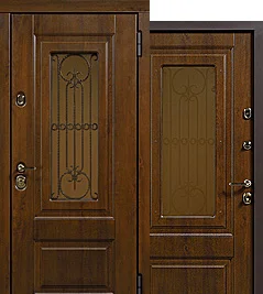 Со стеклом и ковкой