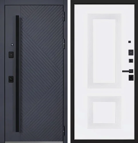 Толстая дверь с терморазрывом №107