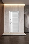 Входная белая металлическая дверь в квартиру №37 - фото №3
