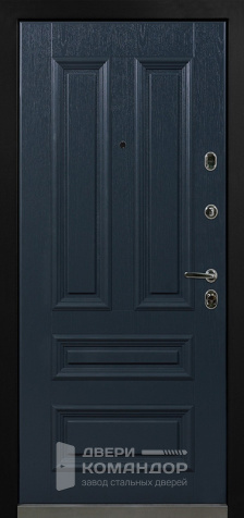 Синяя входная дверь №33 - внутренняя сторона