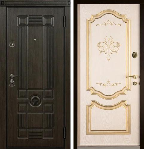 Дверь входная металлическая для частного дома №60