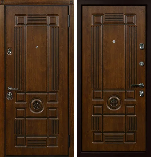 Дверь входная металлическая утепленная для частного дома №41