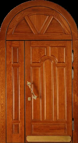 Входная дверь лакированная №2