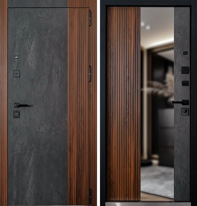 Входная морозоустойчивая дверь №135