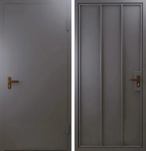 Временная дверь для ремонта скелет №1