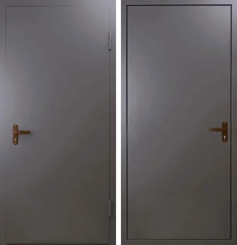 Временная металлическая дверь №2
