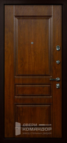 Дверь входная металлическая уличная в дом №33 - внутренняя сторона