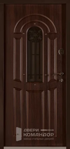 Дверь в дом со стеклопакетом №1 - внутренняя сторона